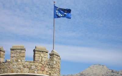 europa bandiera a